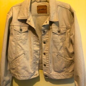 Levi's Cream Denim Jacket